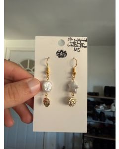 Sol Sithara Earrings - Gold Plated