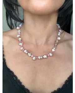 Mermaid Necklace - Pink
